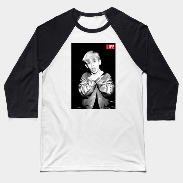 Macaulay Culkin Tees Baseball T-Shirt by nanoine73